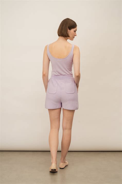 Silk Knit Shorts - Our Second Nature