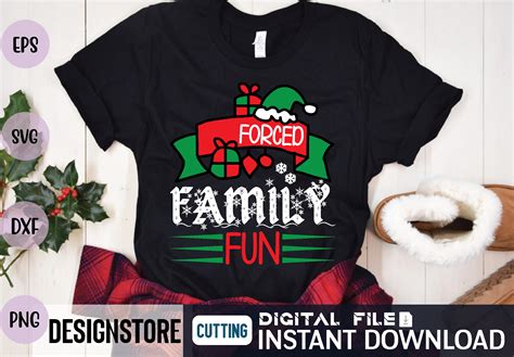 Forced Family Fun Svg Gráfico por funnySVG · Creative Fabrica