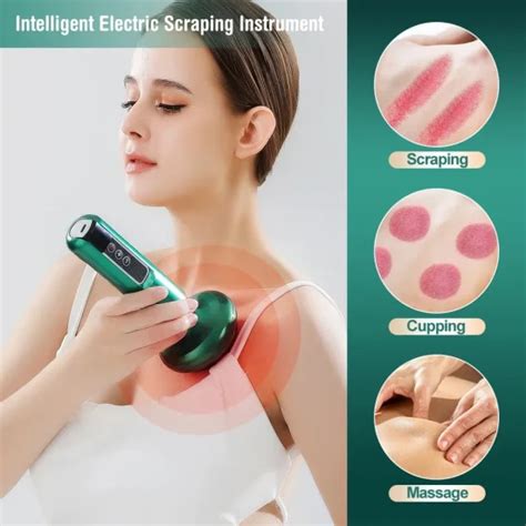 Intelligent LED Guasha Tool Cupping Handle Machine Scraping Therapy ...