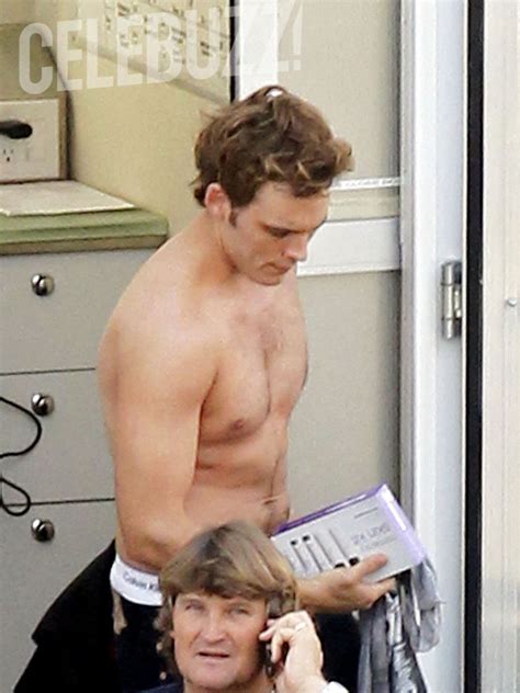 Sam Claflin on set! - Catching Fire Photo (32171975) - Fanpop