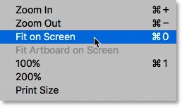 Photoshop Screen Modes And Interface Tricks