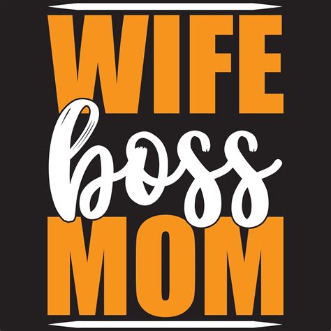 wife boss mom 5185660 Vector Art at Vecteezy