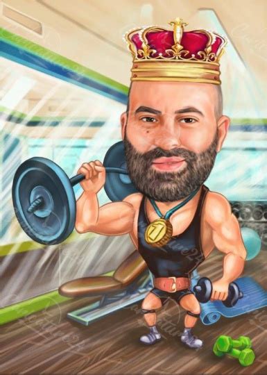 Карикатура за Фитнес | Caricature24