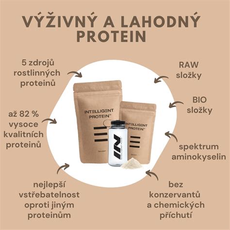 Veganský Rostlinný Protein 400g - INTELLIGENT FOOD Nejlepší Keto Fit ...