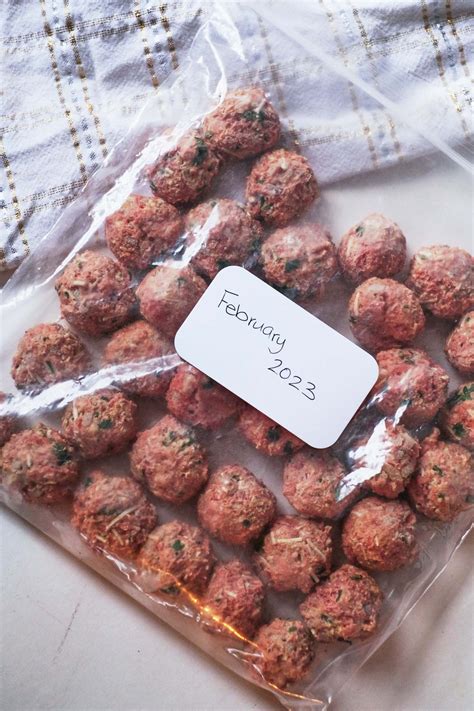 How To Freeze Meatballs - Recipes From A Pantry