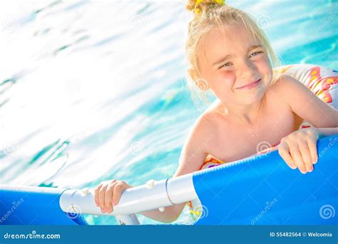Backyard Swimming Pool Stock Photo - Image: 55482564