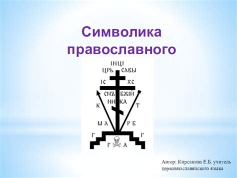 Символика православного креста презентация, доклад