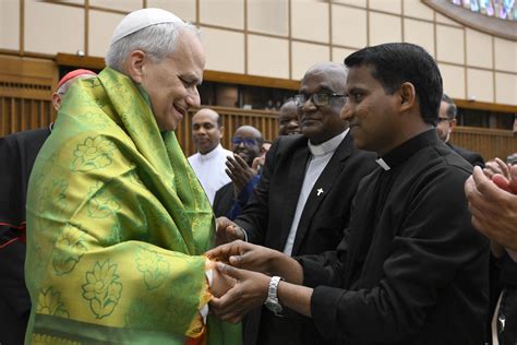 Diversity is cause for strength, not division, pope tells Rome clergy