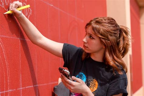 New mural at Outlet Shoppes on Canutillo's history by Canutillo ISD