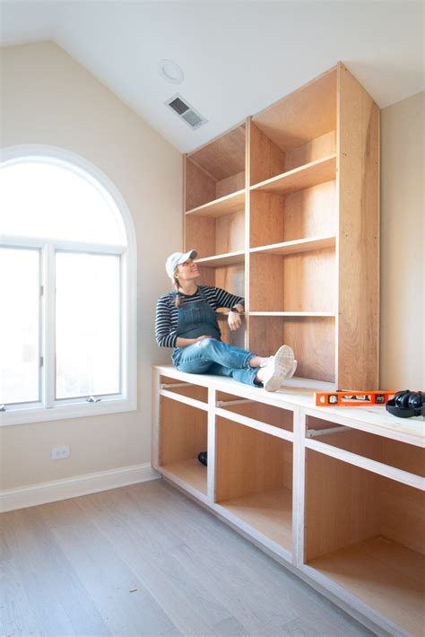 Diy Built In Bookcase With Cabinets