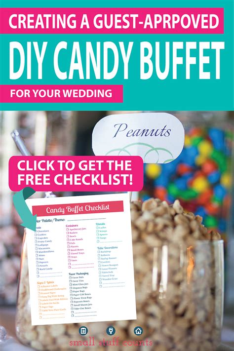 The Complete Guide To A DIY Candy Buffet For Your Party Or Wedding