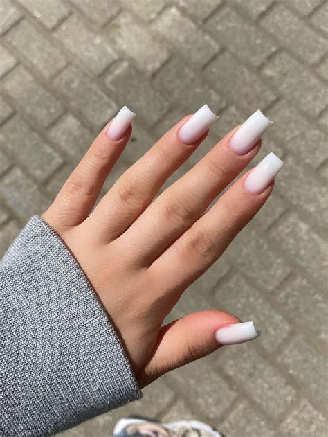 Nails 🤍 | Nails, Nail colors, Manicure