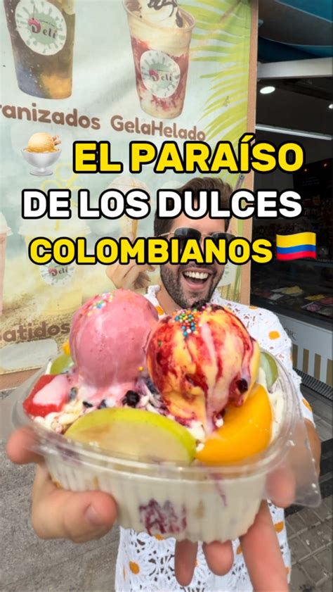Paraíso de los Dulces Colombianos en Barcelona 🍨🇨🇴 | TikTok