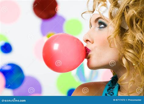 Blowing Bubble Gum Photography