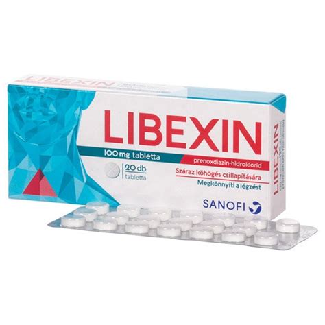 Libexin 100 mg tabletta (20x) - Mpatika.hu