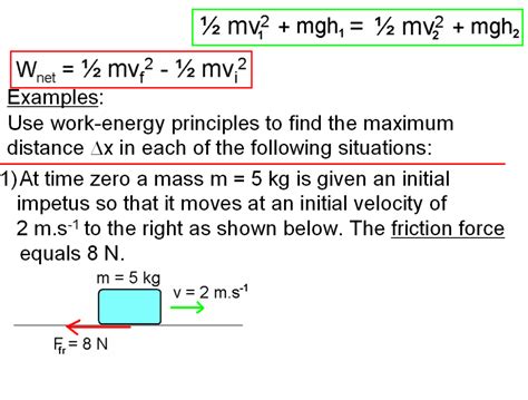 Work,Energy and Power – Physical sciences break 1.0