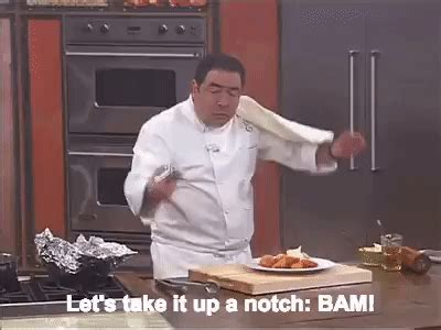 Emeril Lagasse - BAM!- Take it up a notch on Make a GIF
