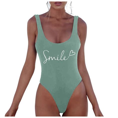 CHANGMOO Womens Swimsuits Tummy Control - Causal Womens One Piece