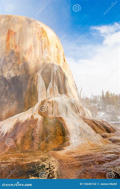 Orange Spring Mound stock photo. Image of geology, nature - 15640132