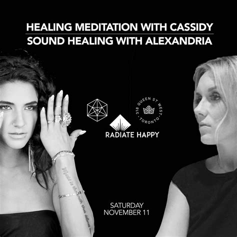 Healing Meditation & Sound Healing with Cassidy & Alexandria