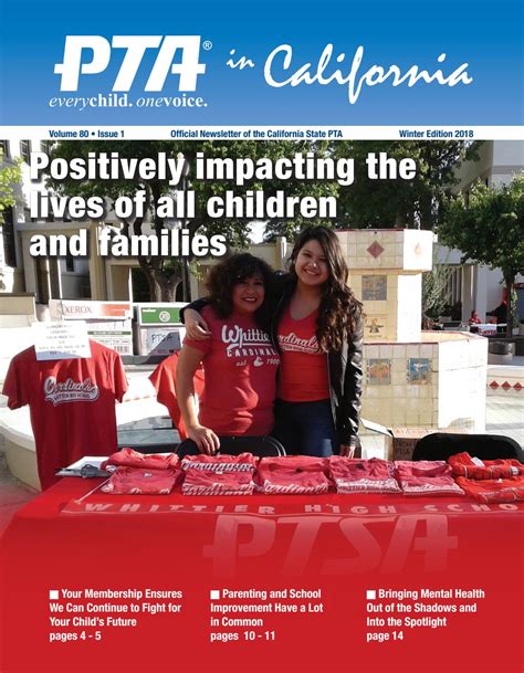 pta  california winter   california state pta issuu