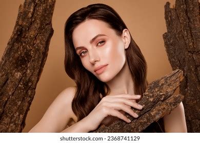 Photo Gorgeous Stunning Lady Look Tree Stock Photo 2368741129 ...