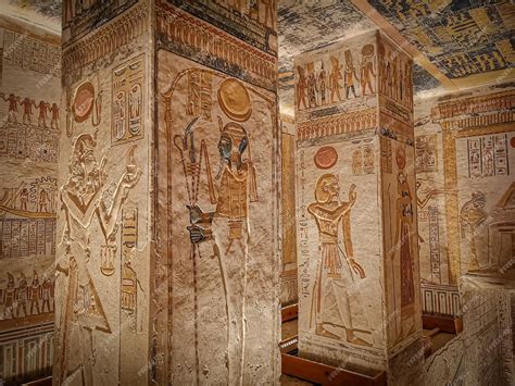 Premium Photo | Kv9 kings valley no 9 tomb of memnon tomb of the