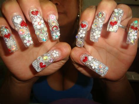 Uñas acrilicas de 3D - Imagui
