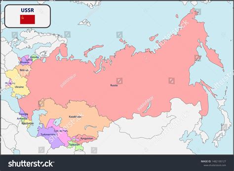 Карта республик ссср со столицами
