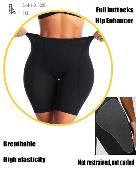 Buy Hip Pads for Women Hip Dip Pads Fake Butt Padded Underwear Hip