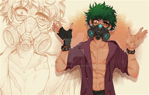 [Fanart] MHA - Villain!Deku by SugarGh0ul on DeviantArt