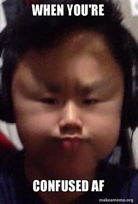 confused facial expression