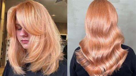 20+ Peach Blonde Hair Color Ideas