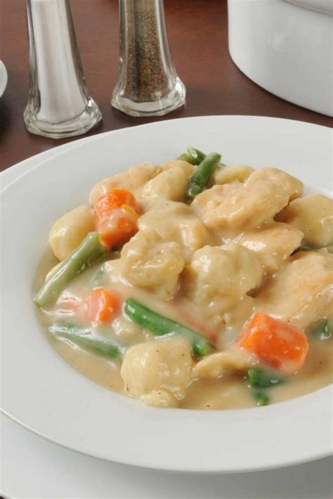Easy Chicken And Dumplings With Biscuits - IzzyCooking
