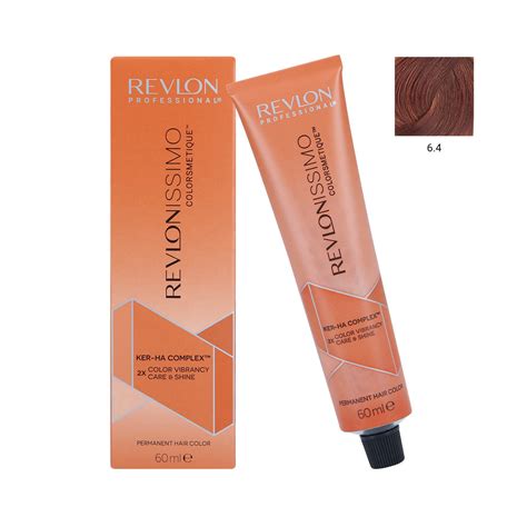 REVLON REVLONISSIMO COLORSMETIQUE Profesjonalna farba do włosów 6.4, 60 ...