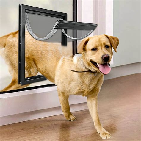 StarBay Door & Window XL Plastic Dog Door Large Doggy Door Extreme