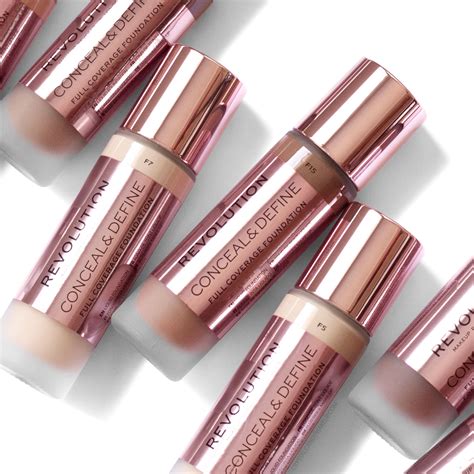 Makeup Revolution Conceal & Define Full Coverage Foundation : Review ...