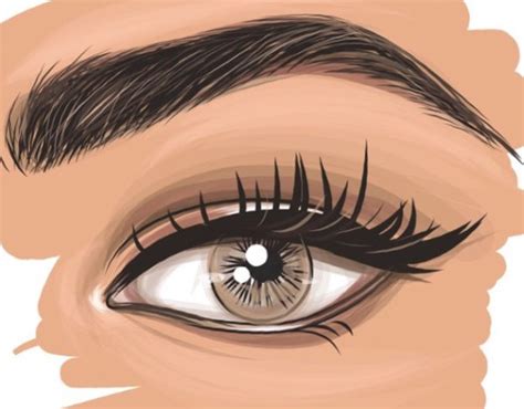 Рисунок брови (49 фото)