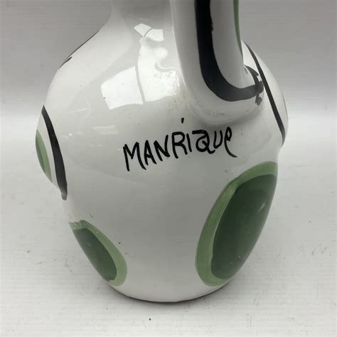 Cesar Manrique (Spanish 1919-1992): 'Naked Woman' pottery vase