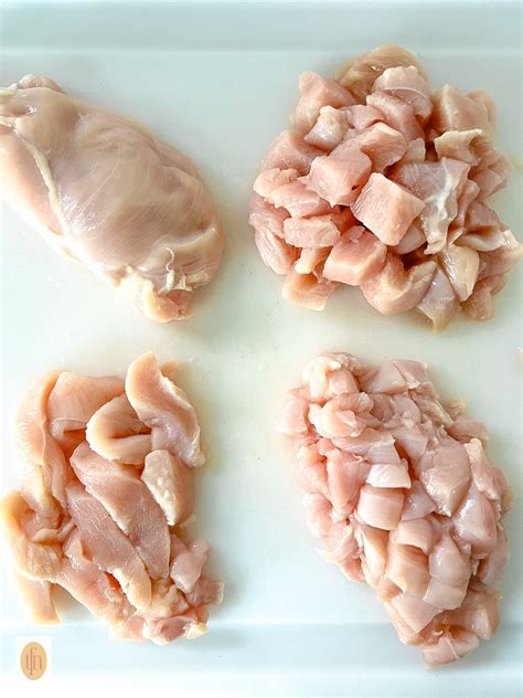 How to Cut a Chicken Breast (4 Ways!) - The Feathered Nester