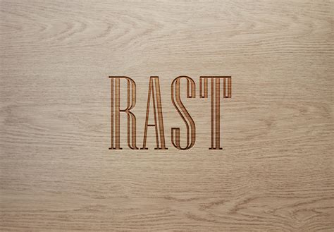 Rast wood design Logo on Behance
