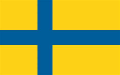 Flag of Ostergotland - Östergötlands flagga – Wikipedia | Flag coloring ...