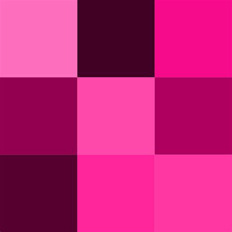 contoh warna pink