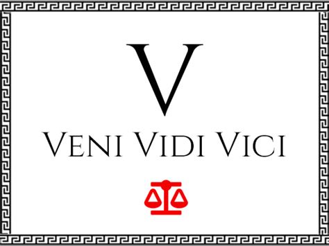 V – Veni Vidi Vici – Kleines römisches Lexikon
