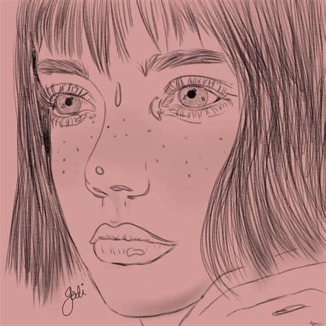stare sketch  jodiillustrates  deviantart