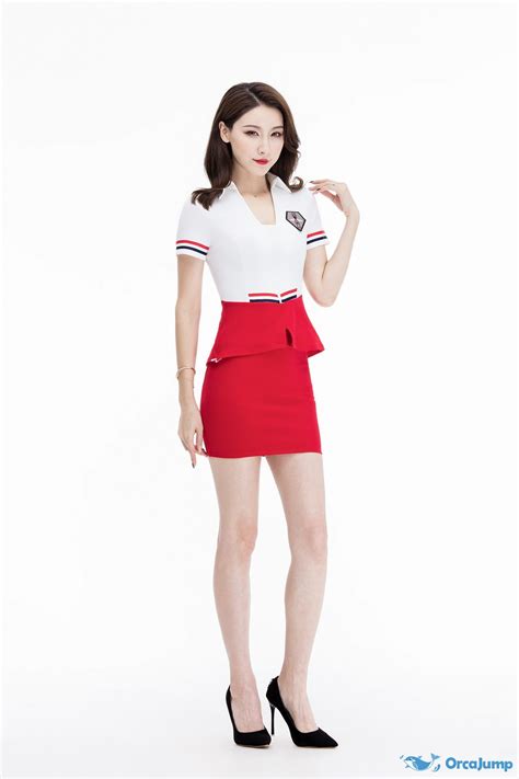 Orcajump sexy stewardess career suit miss clothes clothes ktv uniform