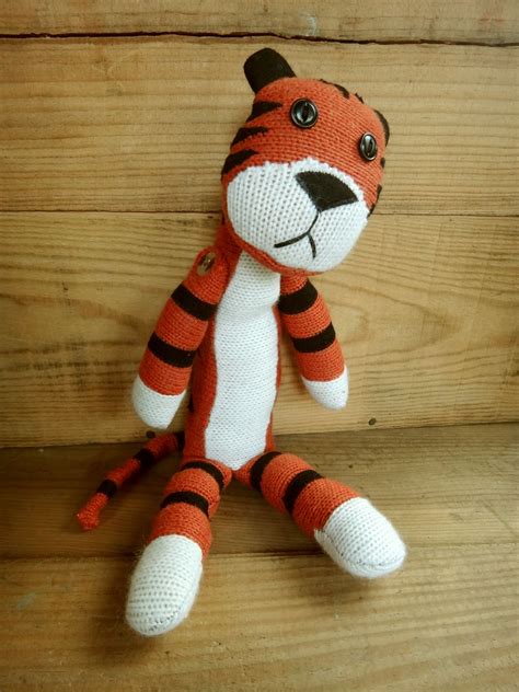 Kira's Crafty Life Blog: Custom Plush: "Hobbes the Stuffed Tiger"