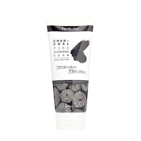Пенка для умывания FarmStay Charcoal Pure Cleansing Foam – купить в ...