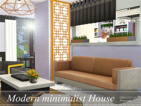 The Sims Resource - Modern minimalist house *No cc*