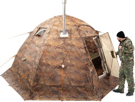 Russian Bear "UP-5" Woodstove Tent with DOOR | 3-8 person — Canadian ...